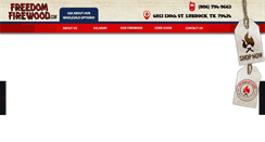 Desktop Screenshot of freedomfirewood.com